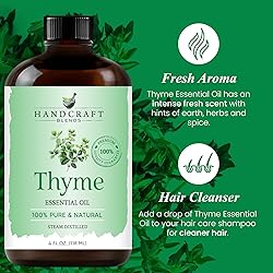 Handcraft Blends Thyme Essential Oil – Huge 4 Fl