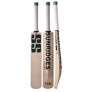 SS Dhoni Profile Grade 3 English Willow Cricket Bat ( Size: Short Handle,Leather Ball )