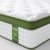BedStory Medium Firm King Mattress 14 Inch Cooling Gel Hybrid Bed for Side Sleepers & Couples, Extra Lumbar & Shoulder Support CertiPUR-US with 960+ Pocket Springs, Pain Relief Fiberglass-Free