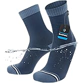 DexShell Waterproof Everyday Socks for Men &Women, Breathable Quarter Crew Socks for Walking, Commuting & All-Weather Comfort