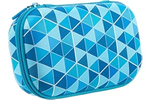 ZIPIT Blue Pencil Box for Boys | Pencil Case for School | Organizer Pencil Bag | Large Capacity Pencil Pouch