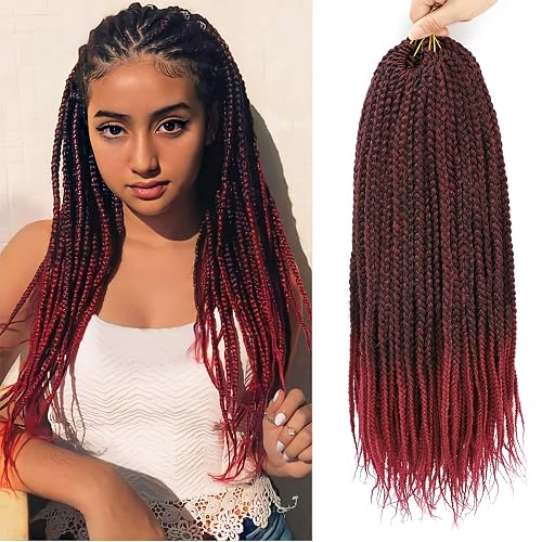 Goddess Locs Crochet Braids Box Braids 14 inch 144 Strands 6 Packs Box ...