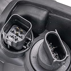 TRQ 2 Piece Headlight Assembly Set Driver