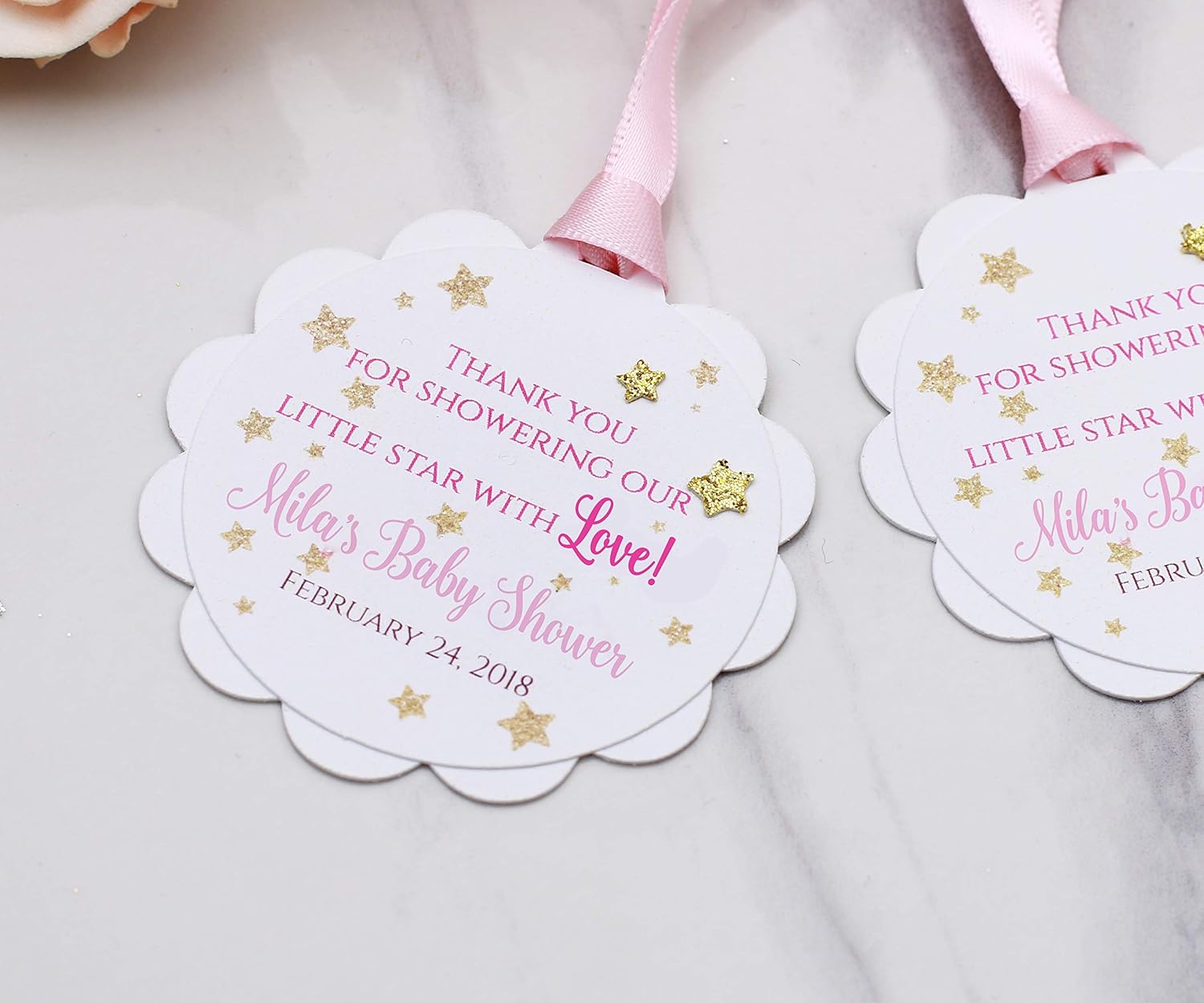 star themed baby shower favors