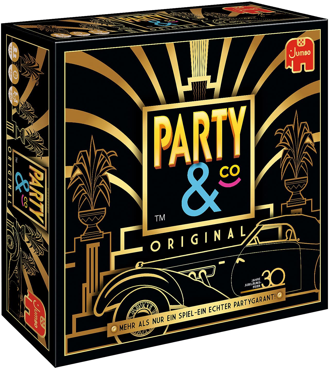 Jumbo - Party & Co. Original 30th Anniversary Party - Board Game, from 3 to 20 Players, from 14 Years, Game in German