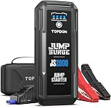 TOPDON JS2000 Pro Jump Starter 2500A 16000mAh 8L Gas/6L Diesel