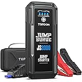 Car Battery Jump Starter, TOPDON 2000A Peak Battery