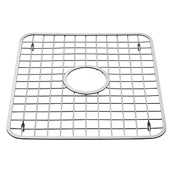 Amazon.com: InterDesign Sink Grid with Hole, Polished Stainless ... InterDesign Sink Grid with Hole, Polished Stainless Steel, 12.75x11 inches Amazon.com: InterDesign Sink Grid with Hole, Polished Stainless ... InterDesign Sink Grid with Hole, Polished Stainless Steel, 12.75x11 inches