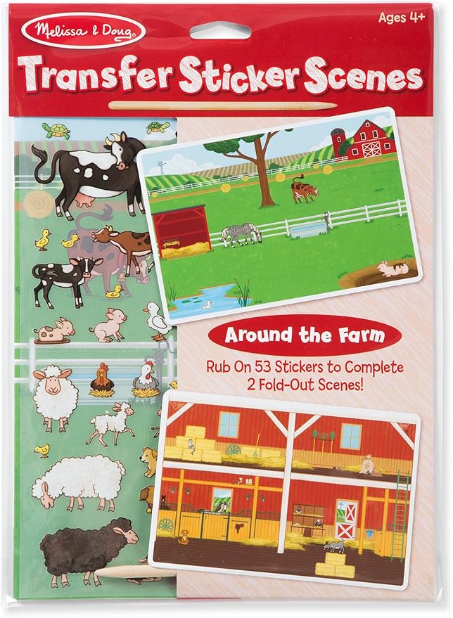melissa and doug transfer sticker scenes