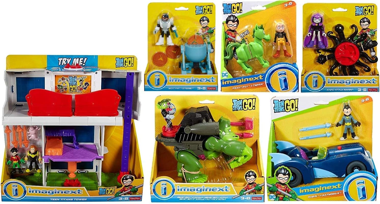 torre jovenes titanes imaginext