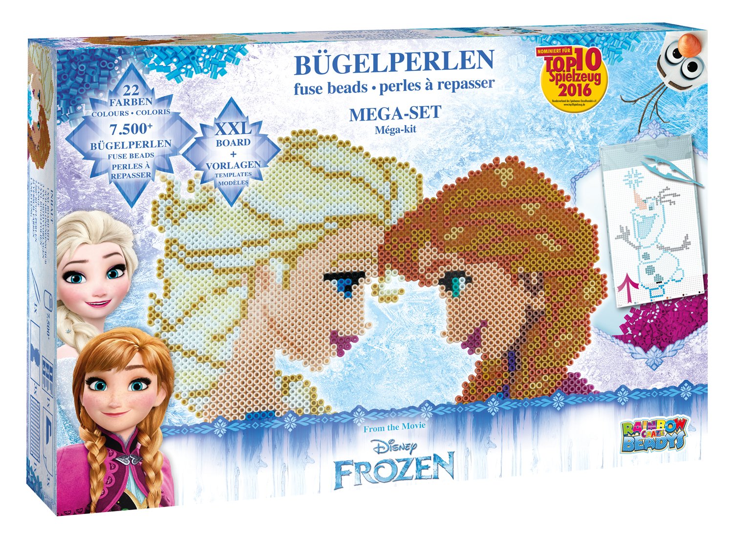 Craze Rainbow Beadys Mega Set, Frozen