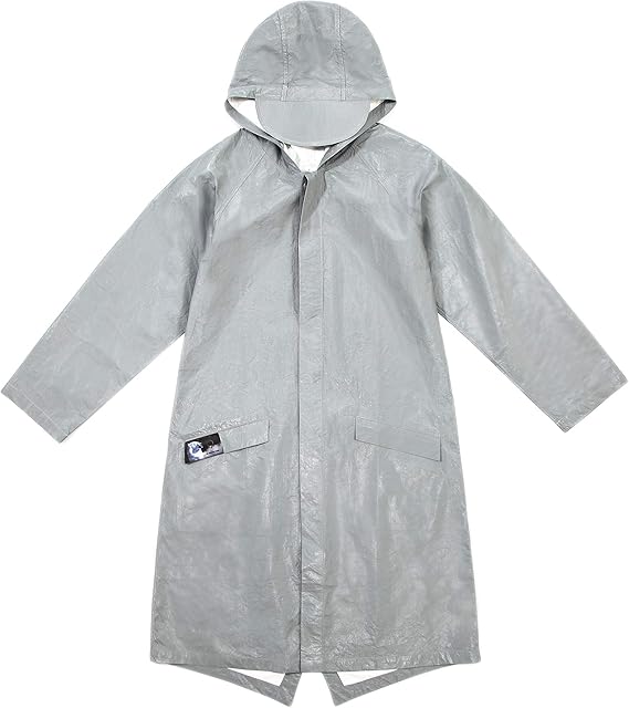 Amazon Urbanwalkers タイベックレインコート メンズ レディース おしゃれなレインウェア 梅雨対策 高機能レインコート 透湿防水 超軽量 耐久性 体温保持 アウトウェア かっぱ 防风 豪雨 収納袋付き 紙のような質感 タイベックr 折りたたみ レインコート