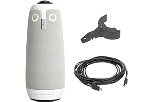 OWL LABS Meeting Owl 3 Premium Pack: 360-Degree, 1080p HD Smart Video Conference Camera, Microphone, and Speaker (Automatic Speaker Focus & Smart Zooming and Noise Equalizing)