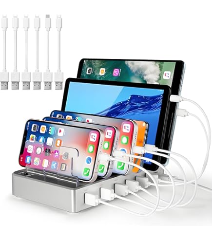 Estación De Carga USB últiples Dispositivos 20 W Cargador Rápido