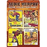 4 Movies - Audie Murphy Collection - The Quick Gun / Gunsmoke / The Gun Runners / Gunpoint - DVD Set