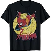 Marvel The Amazing Spider-Man Vintage Jump Logo T-Shirt