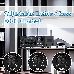 Amplifier Audio 800W, Home Stereo Amplifier with