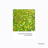 Hemway Holographic Lime Green Glitter Shaker 130g Extra Chunky Glitter view 2