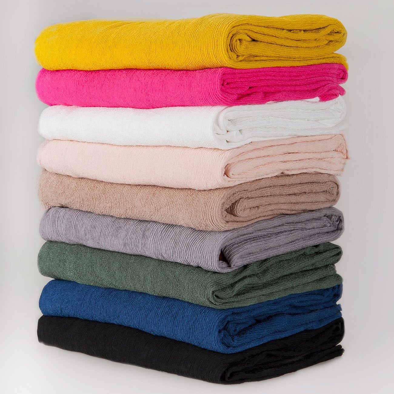 Seersucker Knit Jersey Fabric Soft Textured Stretch Viscose Sheen Baby Photography, Dressmaking, Crafts, Lightweight Neotrims