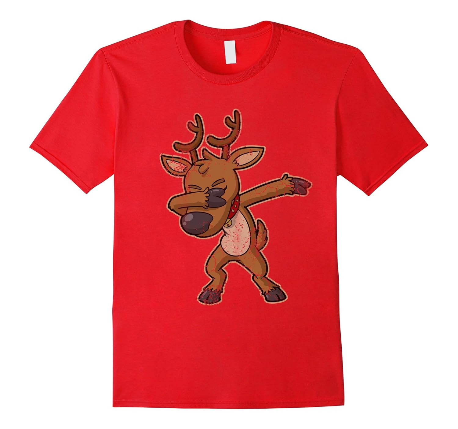 Christmas Dabbing Reindeer Shirt-ANZ