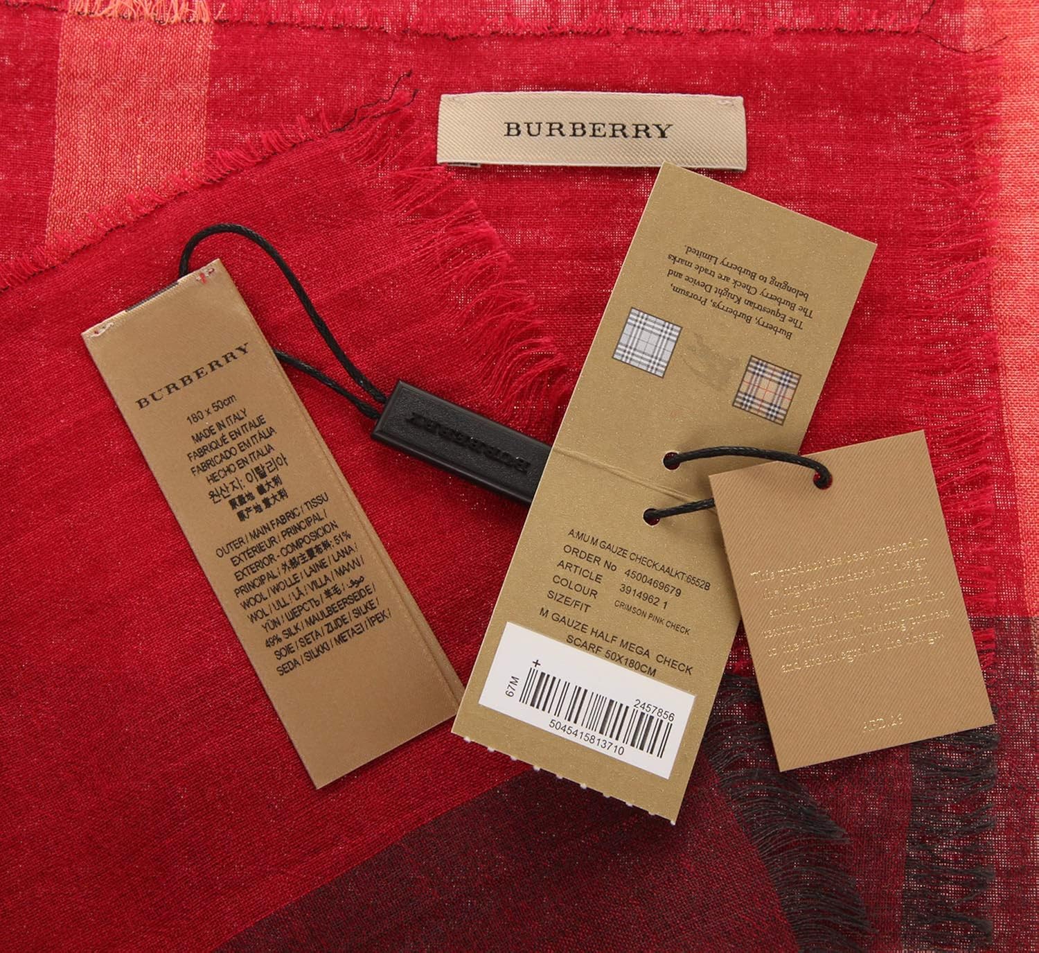 burberry article number check