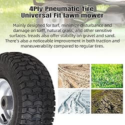 AR-PRO Exact Replacement 15 x 6.00-6 Front Tire and