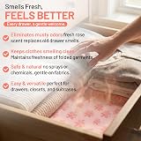 ZYBUX Scented Drawer Liners 4 Sheets 43x58cm Rose view 3