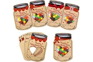 Biawoy Valentines Cards for Kids - 60 Pack Happy Valentines Day Cards - Funny Valentine Gifts for classroom- kids valentines day cards for school Exchange Party Favors(Candy Not Included)