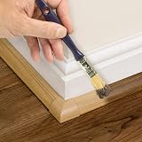 D-Line 4m Quarter Round Cable Trunking Kit Wood Effect Self Adhesive Floor Trim view 4