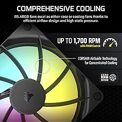 CORSAIR RS140 ARGB 140mm PWM Fans – Daisy-Chain