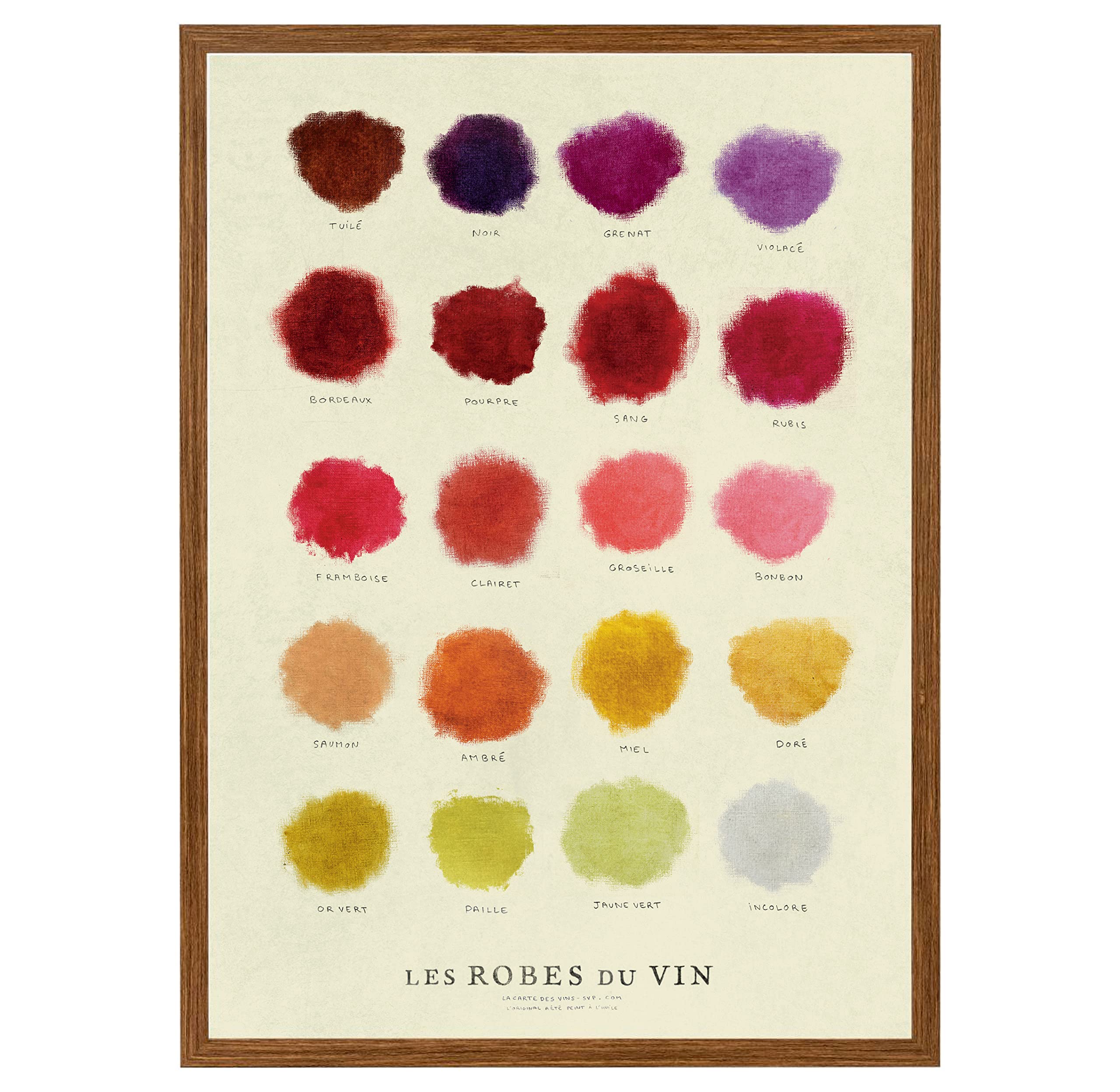 La Carte des Vins s'il vous plaît Les Robes du Vin