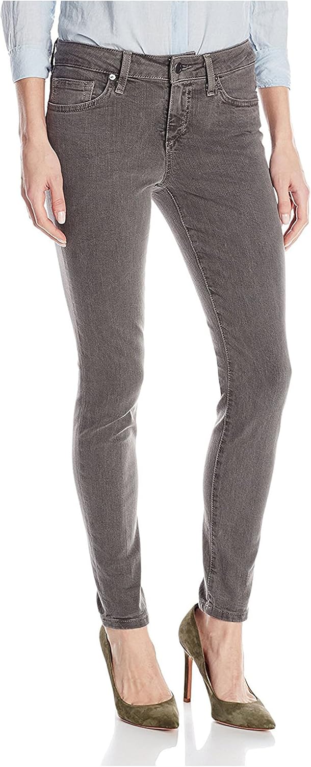 silver color jeans
