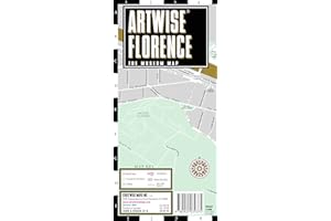 Artwise Florence Museum Map - Laminated Museum Map of Florence, Italy