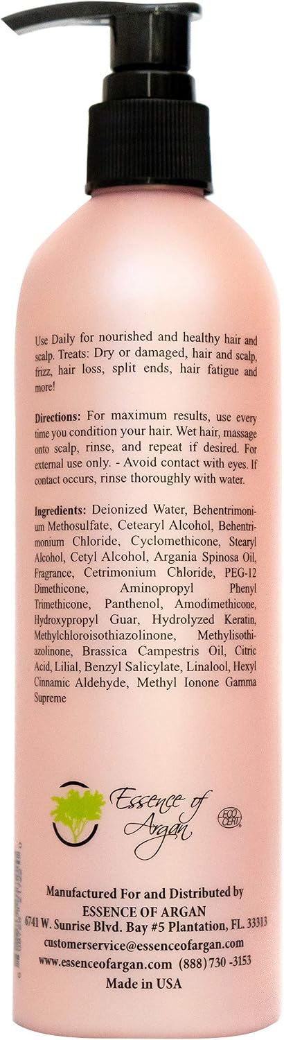 Essence of Argan Renewing Hair Care Products with 100% Pure Moroccan Organic Argan Oil, Volumizes - Image 3