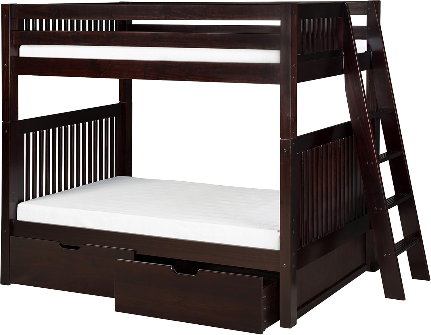 Best Loft Bed Full End Angled Ladder