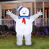 7' Gemmy Airblown Inflatable Giant Halloween Ghostbusters Stay Puft Marshmallow Man Yard Decoration 552064