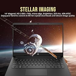 HP Stream 14" HD BrightView Laptop, Intel Celeron