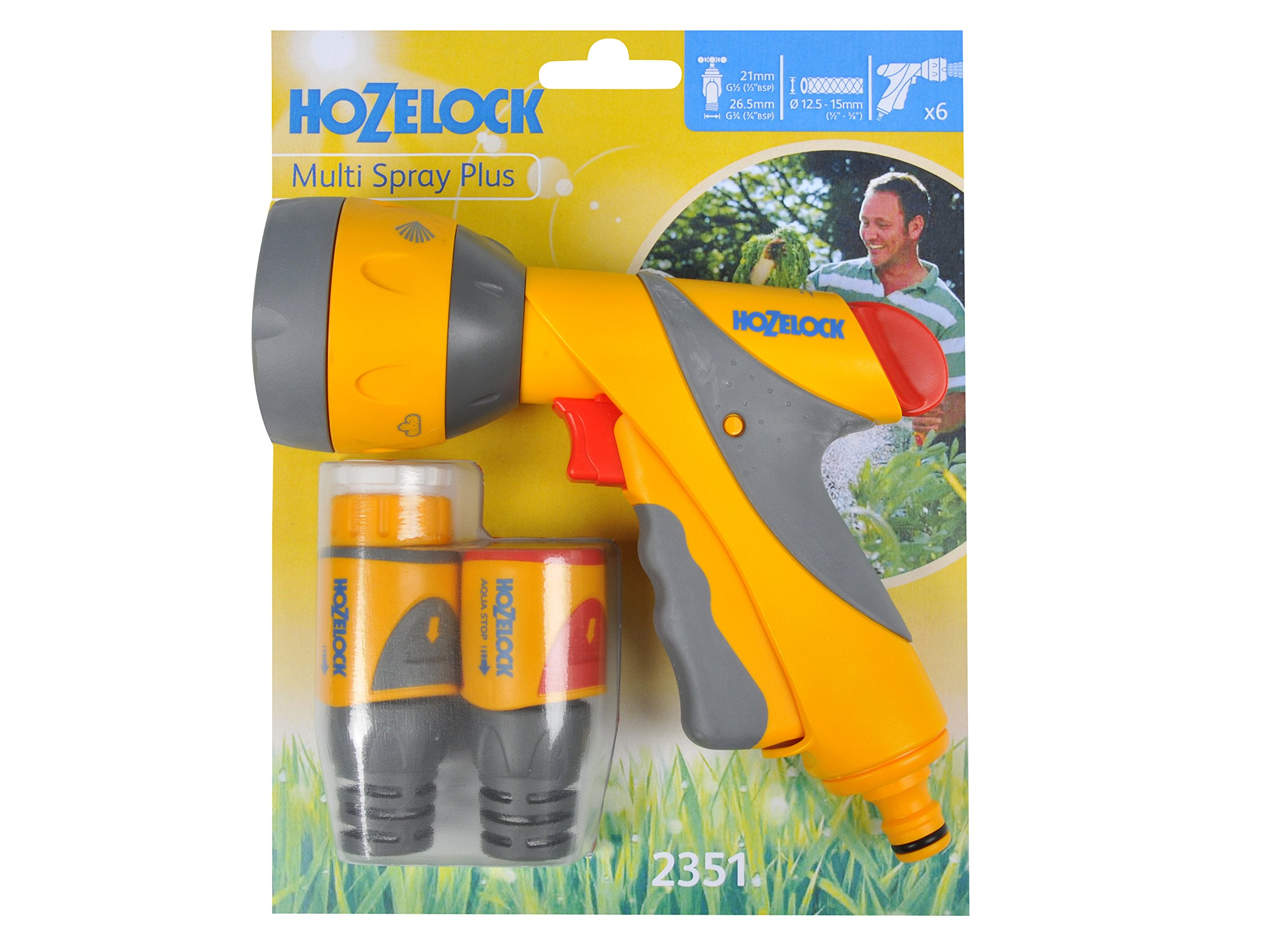 Hozelock 2351P0000 Multi-Spray Gun Plus Starter Set
