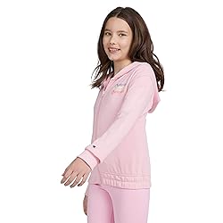 Champion Girls Sweatshirt Full Zip Up Fleece Girls
