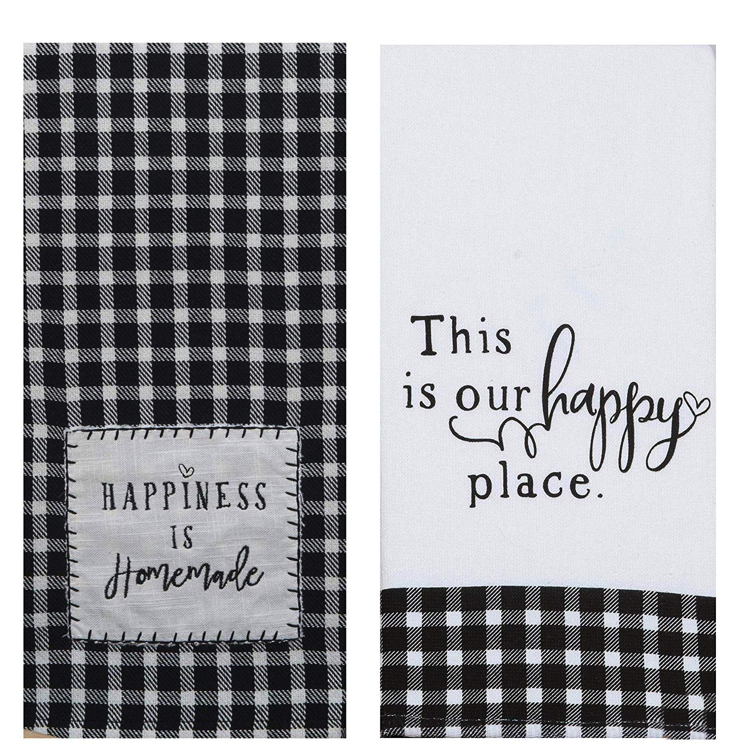 Best Black And White Check Kitchen Towels