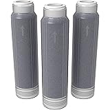 AQUATICLIFE Reverse Osmosis 10-Inch Mixed-Bed Color Changing Deionization Resin Filter Cartridge for RO/DI System Units, 3-Pa