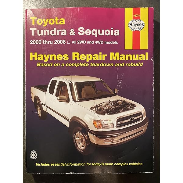 Chilton Toyota Tundra/Sequoia 2000-2007 Repair Manual