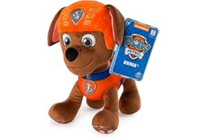 Paw Patrol – 8” Zuma Plush Toy, Standing Plush with Stitched Detailing, for Ages 3 and up