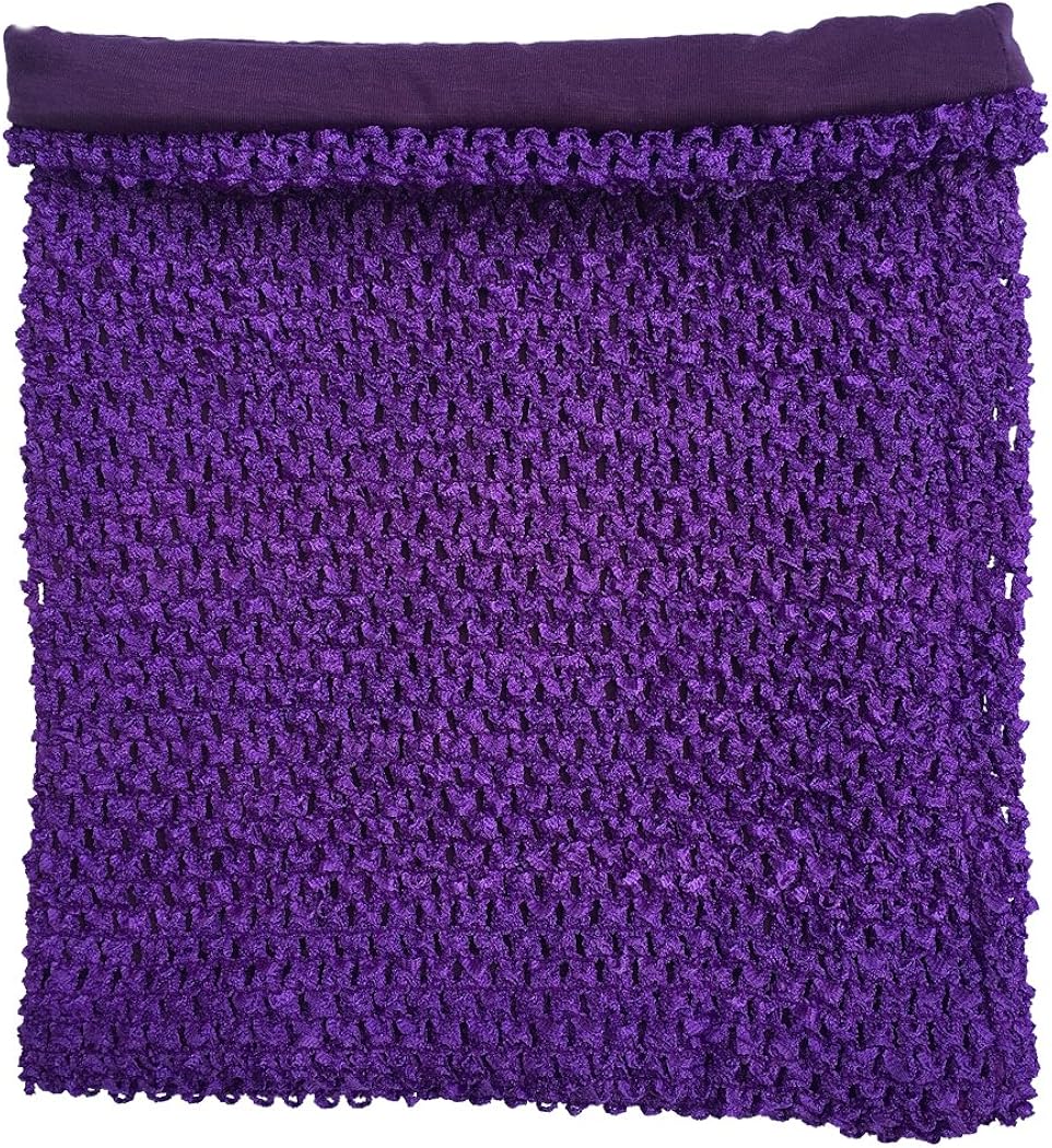 lined crochet tube top