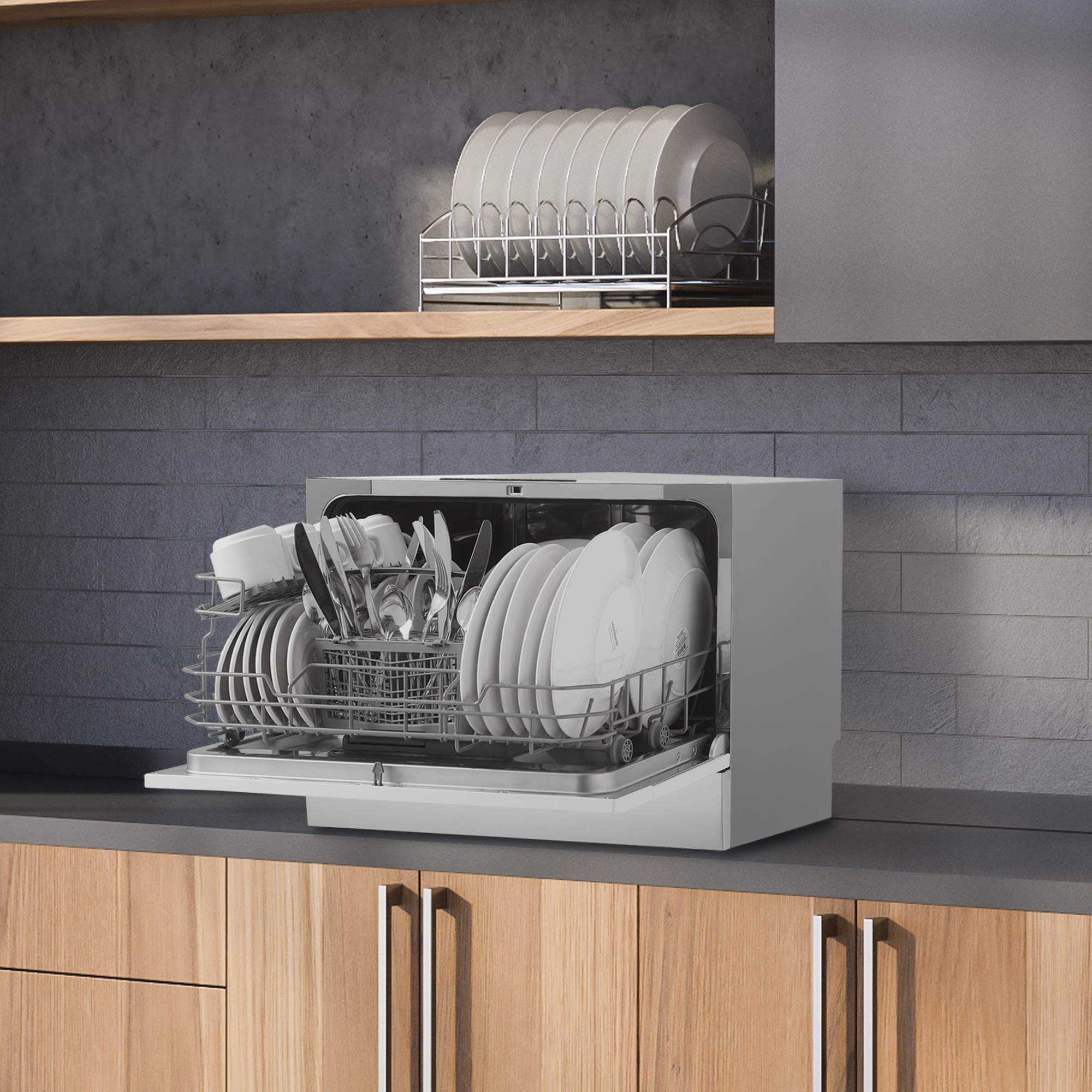 Danby DDW631SDB Countertop Dishwasher, Stainless Steel