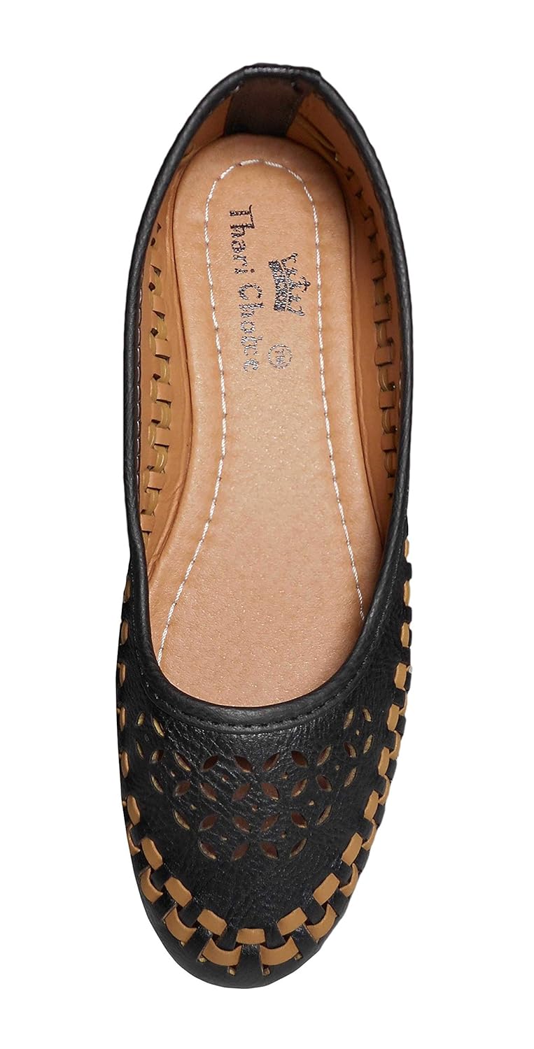 thari choice faux fur women's flat punching belly,(faux fur, pink)