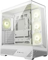 MSI MAG PANO 130R PZ WHITE Mid-Tower Gaming PC Case, ATX, USB 20Gbps