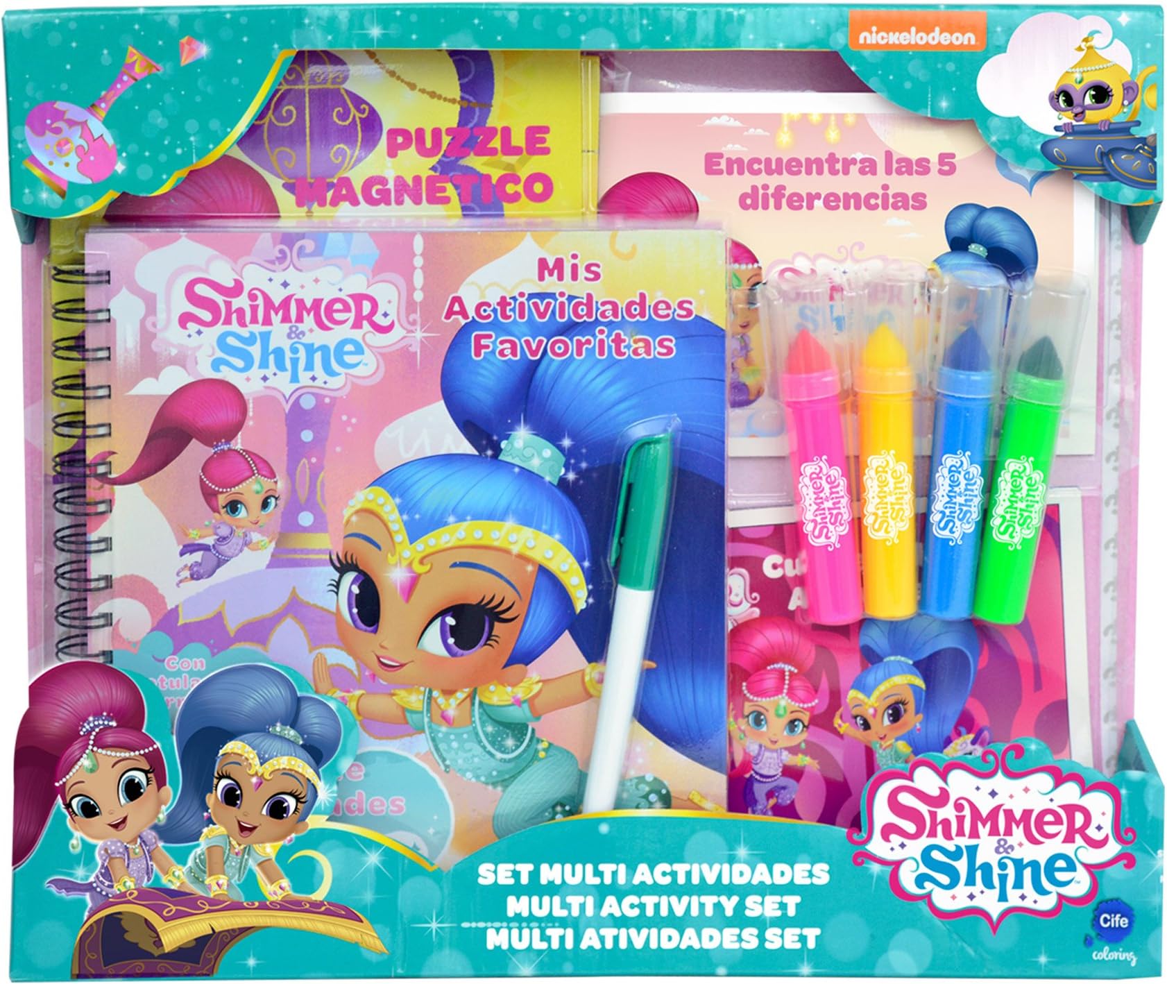 Shimmer and Shine Set – Jungle (Cife Spain 41106)
