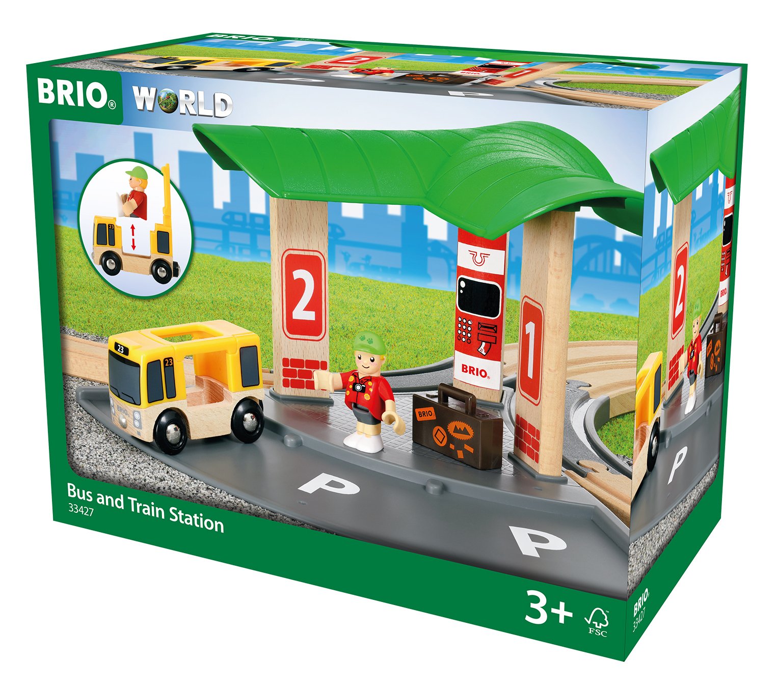 brio train washing station