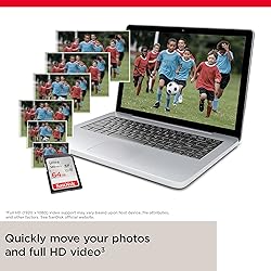 SanDisk 64GB Ultra SDXC UHS-I Memory Card - Up to